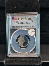 2022-S Jefferson Nickel PCGS PR69 DCAM