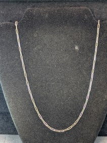 30 Inch Sterling Silver Necklace, 10.6 Grams