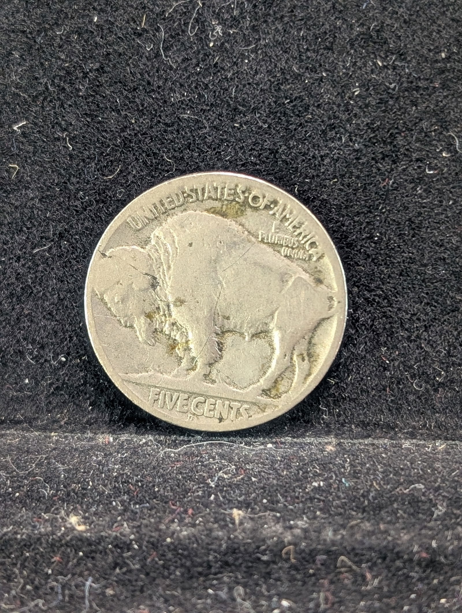 1925-D Buffalo Nickel. Semi Key (1 of 2)