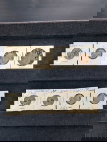 (8) Assorted Foreign Coins