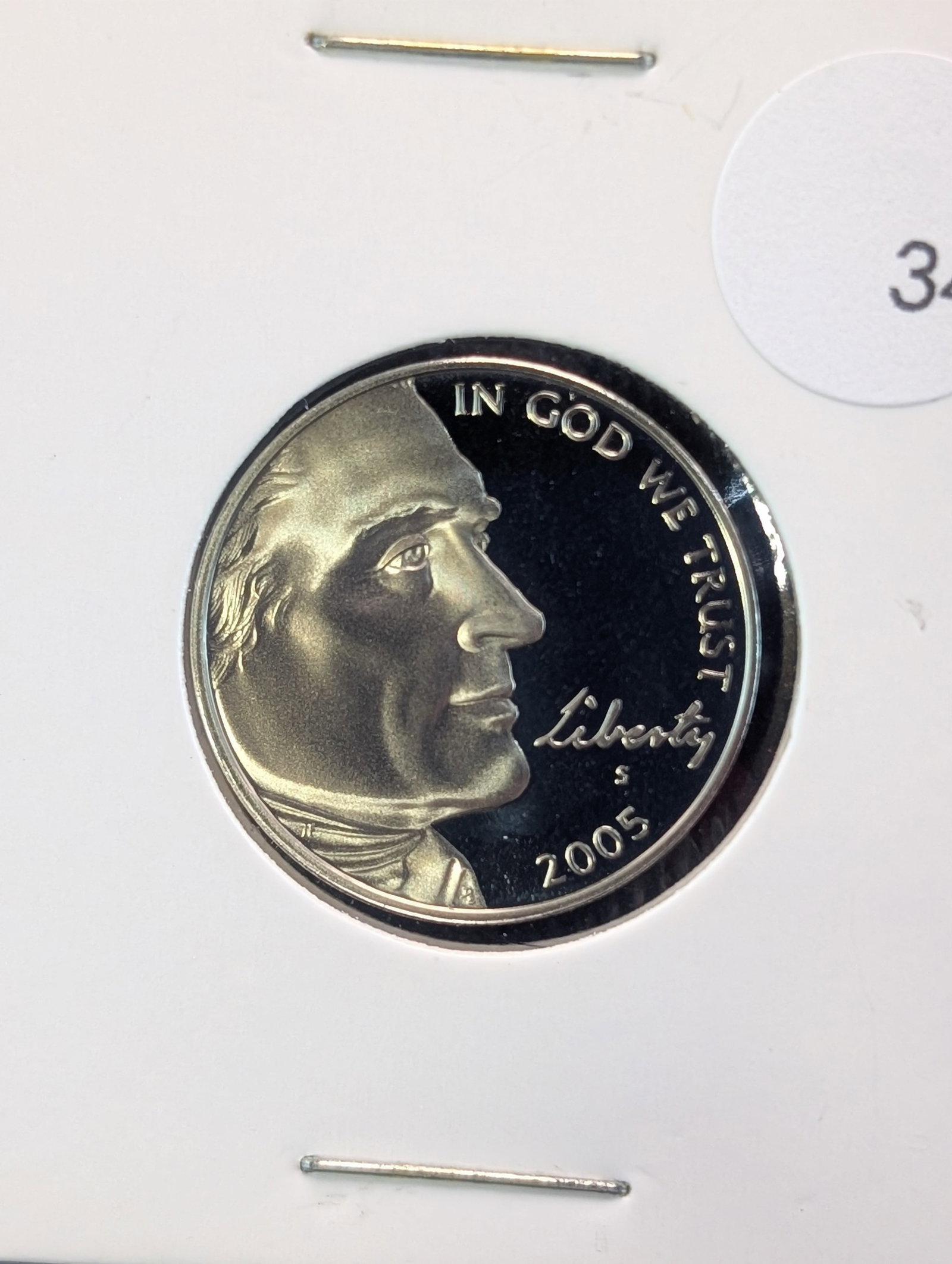 2005-S Proof Westward Journey Nickel Bison: 2005-S Proof Westward Journey Nickel Bison