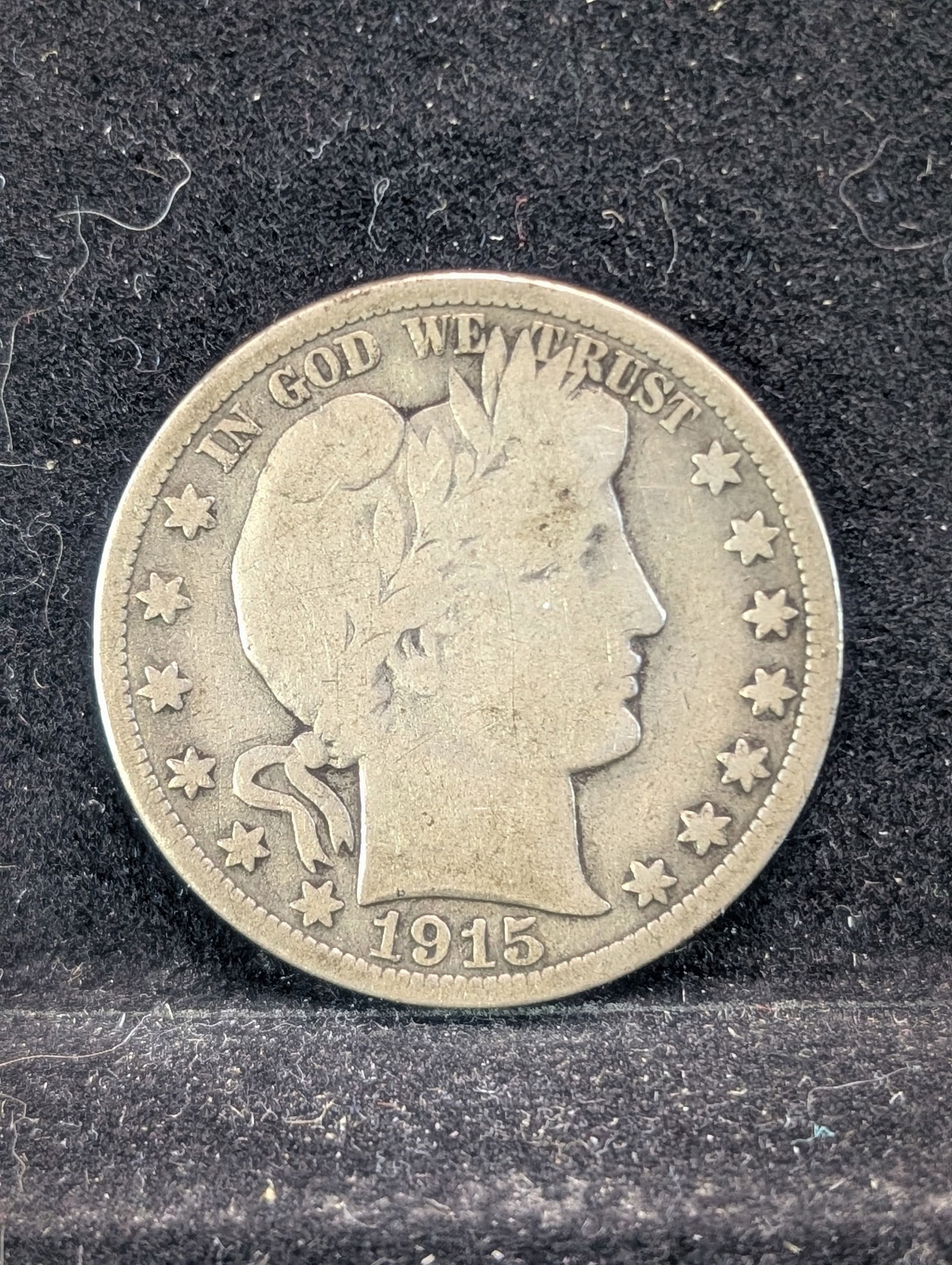 1915-S Barber Half Dollar - 90% Silver (1 of 2)