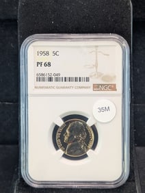 1958-P Jefferson Nickel NGC PF68
