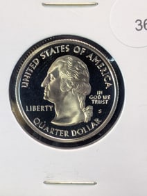 2005-S Clad Proof State Quarter Oregon (OR)