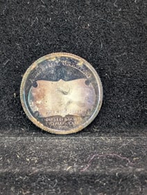 1991 U.S. Catalog Club 1/10 Oz. Pure Solid Silver