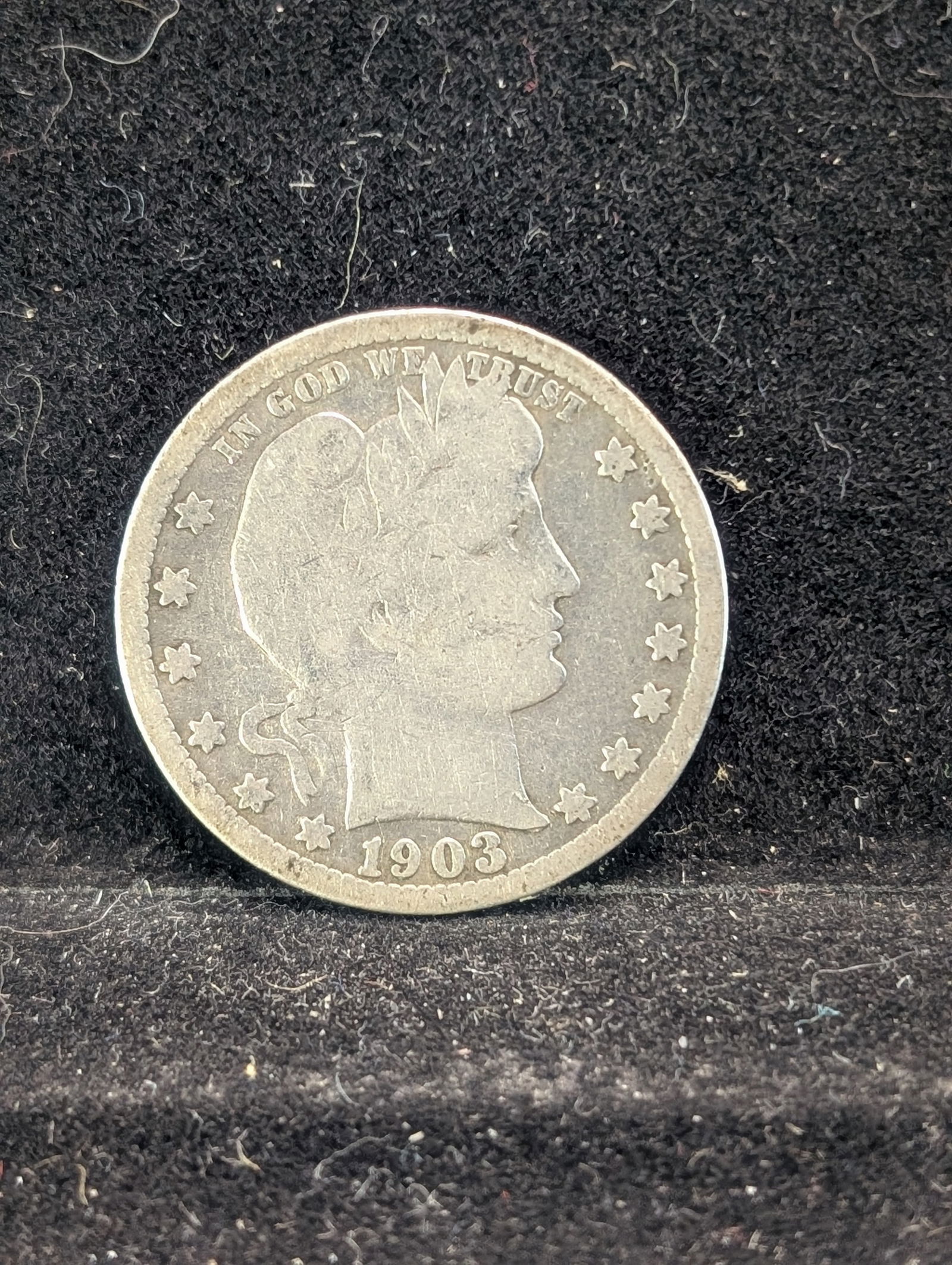 1903-S Barber Quarter - 90% Silver (1 of 2)