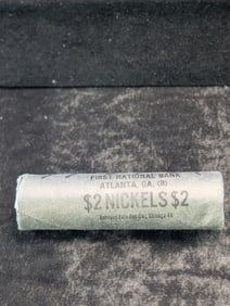 Roll of 1963-P Jefferson Nickels