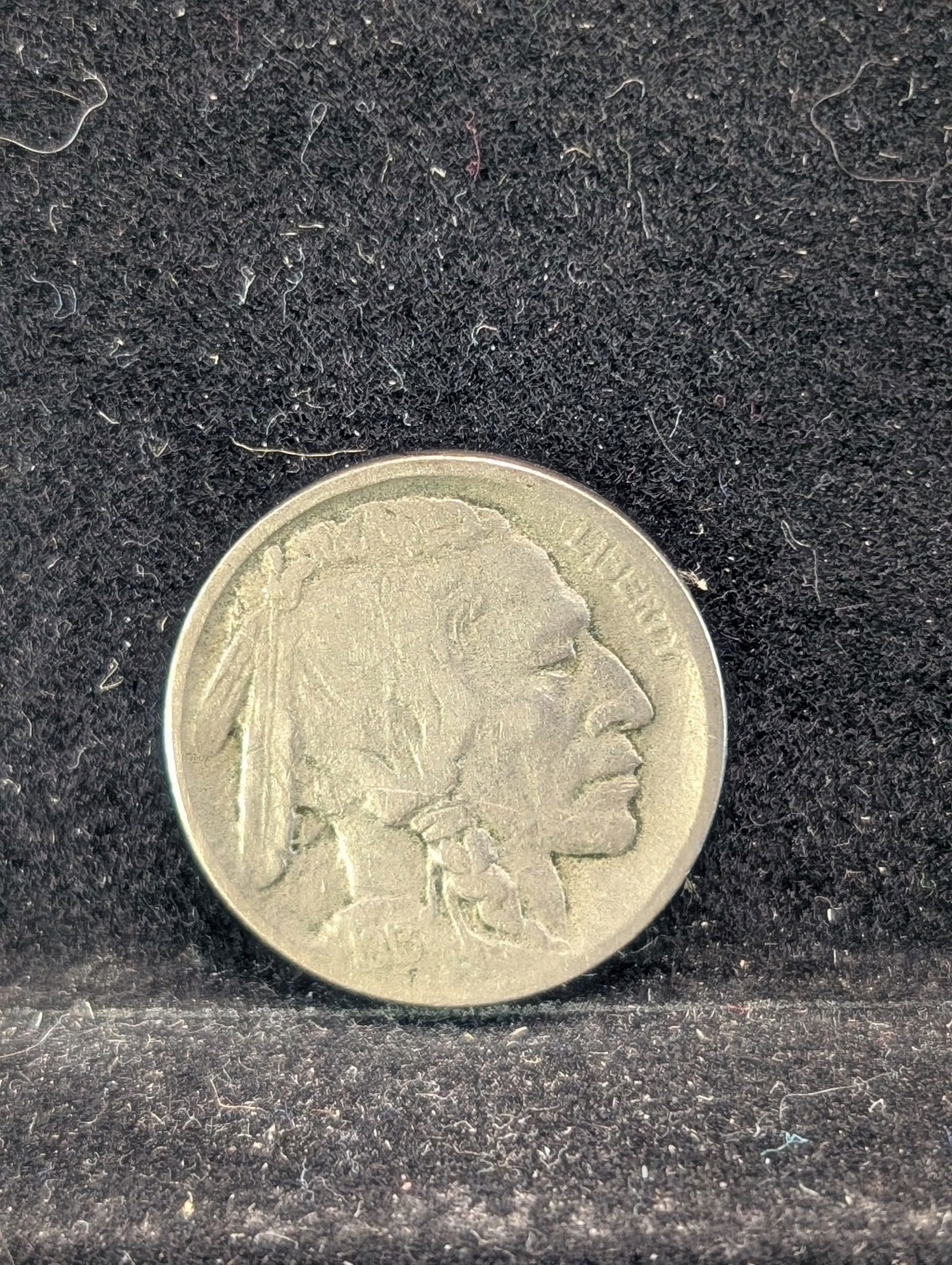 1913-D Type 1 Buffalo Nickel w/Full Date (1 of 2)