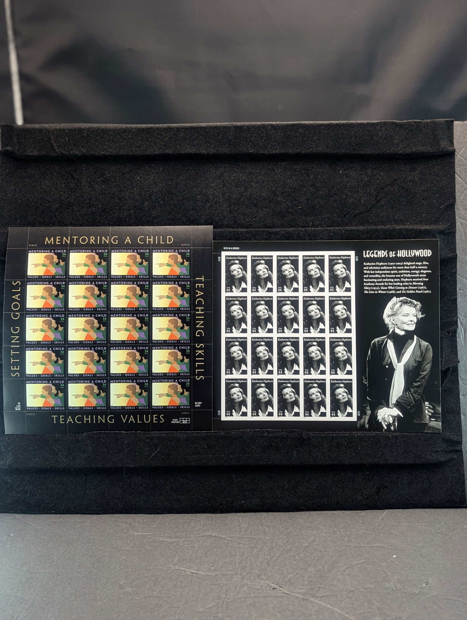 2 U.S. Postal Mint Sheets (1 of 3)