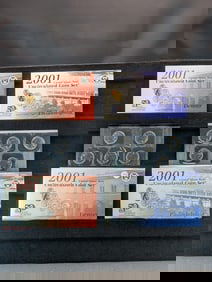 2001 P/D US Mint Uncirculated Quarters Coin Set. OGP