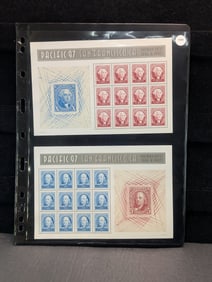 Sheet Of 4 Rare First Day Covers/Cachets