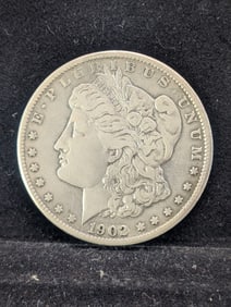1902-S Morgan Silver Dollar. Better Date