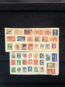Bundle of 42 Australian Stamps