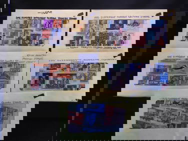 Bundle of 500 Assorted Foreign Stamps