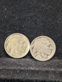 1924 & 1924-S Buffalo Nickels