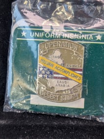 Operation Desert Storm "Mission Completed" Pin