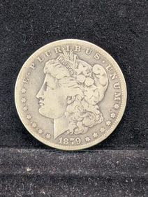 1879-S Morgan Silver Dollar. Second Year
