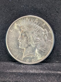 1925, 90% Silver, (Gem BU, $175 at MS 65) Peace Dollar, 100 Years Old!