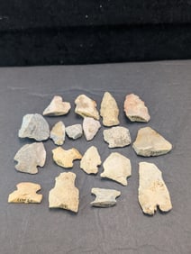 (18) Assorted Arrowheads