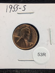1955-S Lincoln Wheat Cent