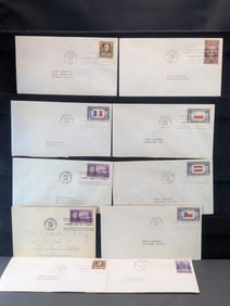 Bundle of 10 1st Day Covers