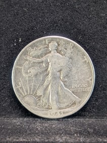 1941, 90% Silver, (WWII Era-Nice Grade) Liberty Half, 84 years old