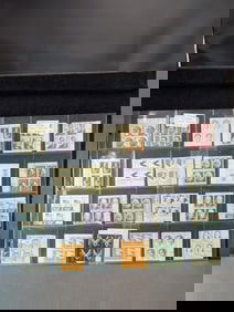 Sleeve of 24 Postage Plate Blocks MOGNH