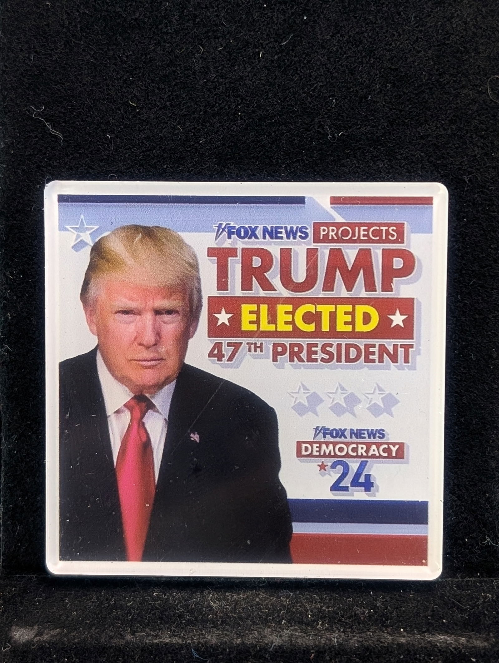 Trump Magnet (Perfect For the Fridge/Filing Cabinet/Tool Box, etc) 47th President! (1 of 2)