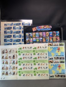 5 Mint Sheets U.S. Postage & 1 Full Sheet of 1st Day Issue