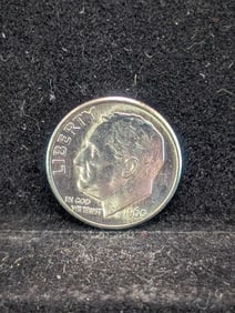 1960 D, 90% Silver, (BU-MS 65+) Roosevelt Dime, 65 years Old!