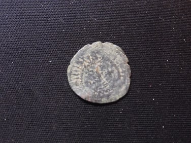 16??(Rare with Partial Date On It-Good Details) Pirate Era Coin, Over 300 Years Old!