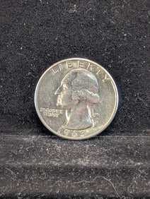 1963 D, 90% Silver, (Uncirculated) Washington Quarter, 62 years Old!
