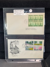 Sleeve of 4 Rare Valuable 4 Block 1st Day Covers & Cachets