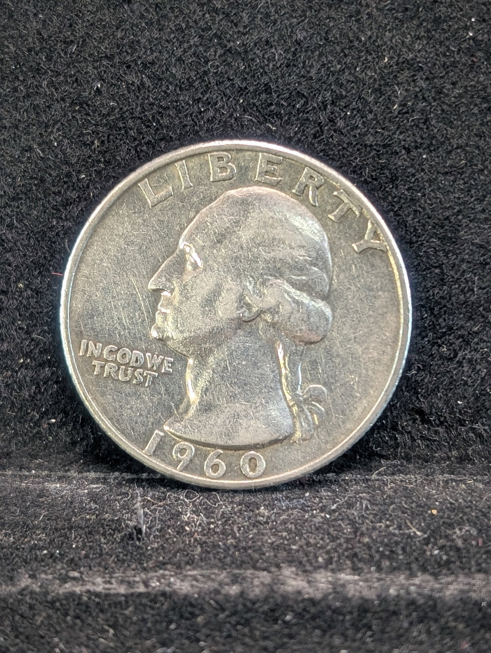 1960 D, 90% Silver, (Uncirculated) Washington Quarter, 65 years Old!: 1960 D, 90% Silver, (Uncirculated) Washington Quarter, 65 years Old!