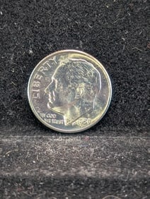 1959 D, 90% Silver, (BU-MS 65+) Roosevelt Dime, 66 years Old!