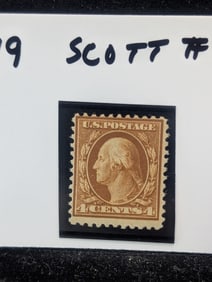 1917-1919 Four Cent Washinton Stamp Scott #503 MOGH