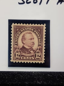 1922-1925 Twelve Cent Grover Cleveland Stamp Scott #564 MOGNH