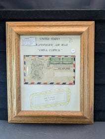 Autographed 1st Flight of the China Clipper 1937 Cachet