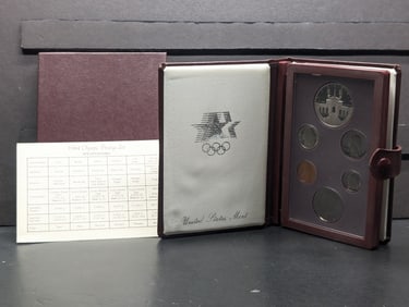 1984-S U.S. Mint Prestige Set in OGO w/ COA - Olympic Coliseum