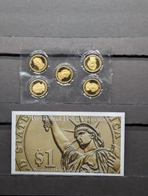 Presidential Dollar Collection in Gem Proof Condition