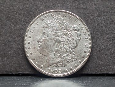 1902-O Morgan Silver Dollar