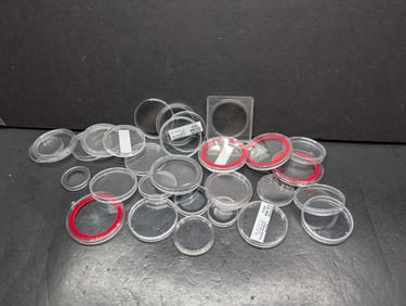 Bag of 20+ Various Sized Empty Airtite Capsules
