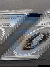 1982-S PROOF Washington Quarter - PCGS PR69 DCAM