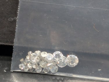0.65 Ct. Diamond Investment Lot - Wonderful Mixed Shaped Diamonds!!