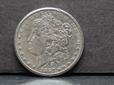1887-S Morgan Silver Dollar