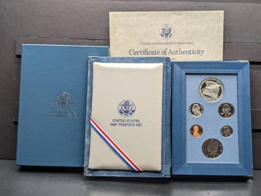 1987-S U.S. Mint Prestige Set in OGO w/ COA - Constitution