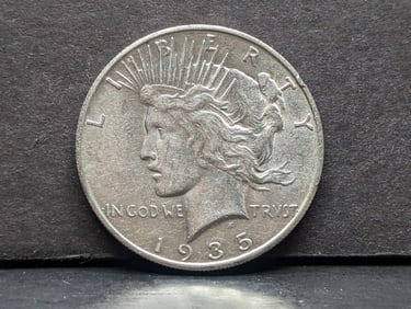 1935-S Peace Silver Dollar