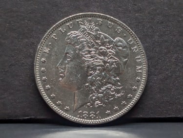 1881-O Morgan Silver Dollar