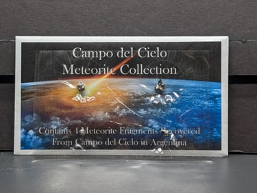 Collection of Meteorites from Campo del Cielo in Argentina - 4 Fragments
