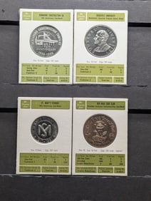 Grab Bag of Various Commem Medals in Display Cards